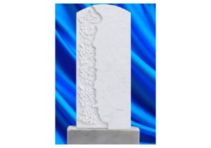 Памятник из белого мрамора